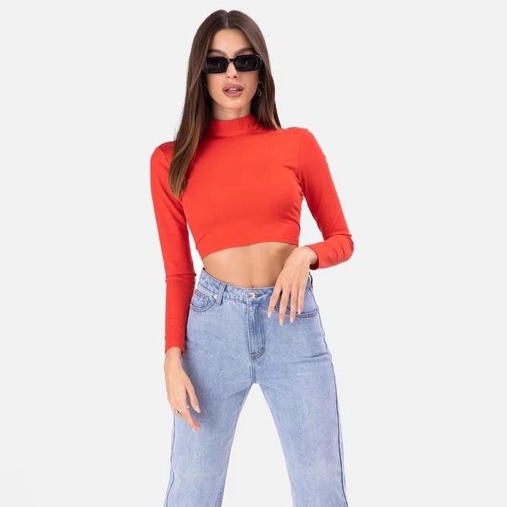 Adika String Open Back Crop Top